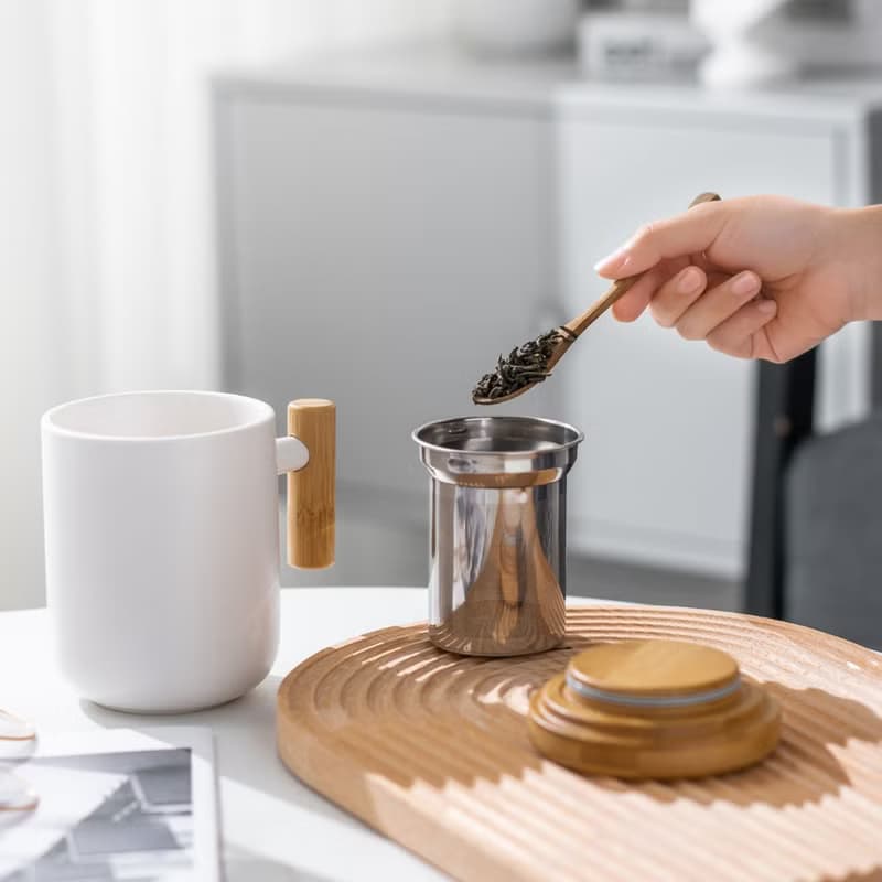 【獨享茶具】陶瓷明茗杯 2.0 泡茶杯 馬克杯-香港限定 生日 七夕