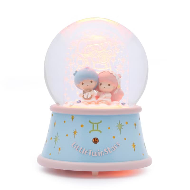 LITTLE TWIN STARS 雙子座 水晶球音樂盒 生日 情人節 彌月禮物