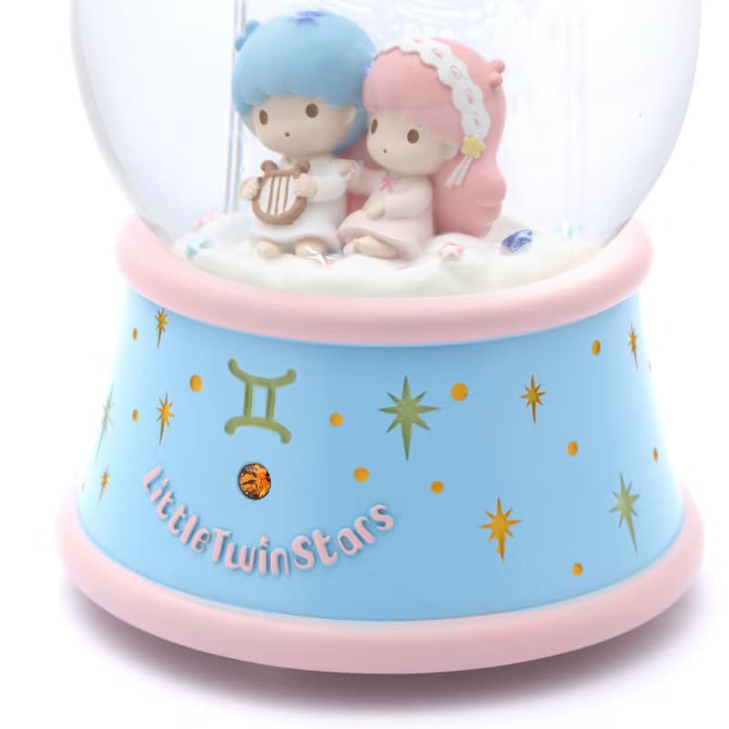 LITTLE TWIN STARS 雙子座 水晶球音樂盒 生日 情人節 彌月禮物