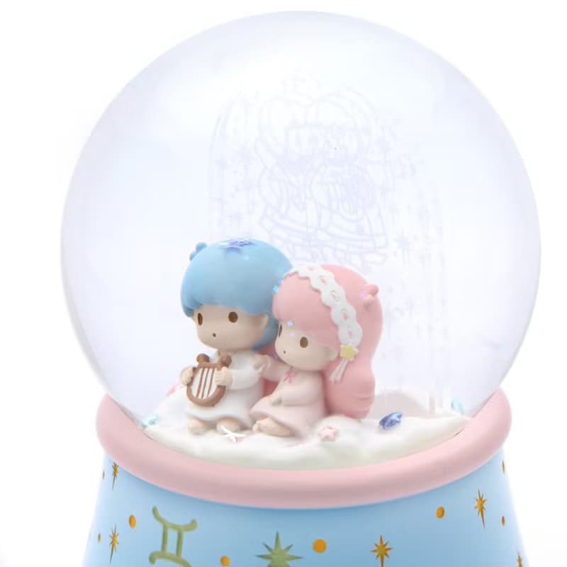 LITTLE TWIN STARS 雙子座 水晶球音樂盒 生日 情人節 彌月禮物