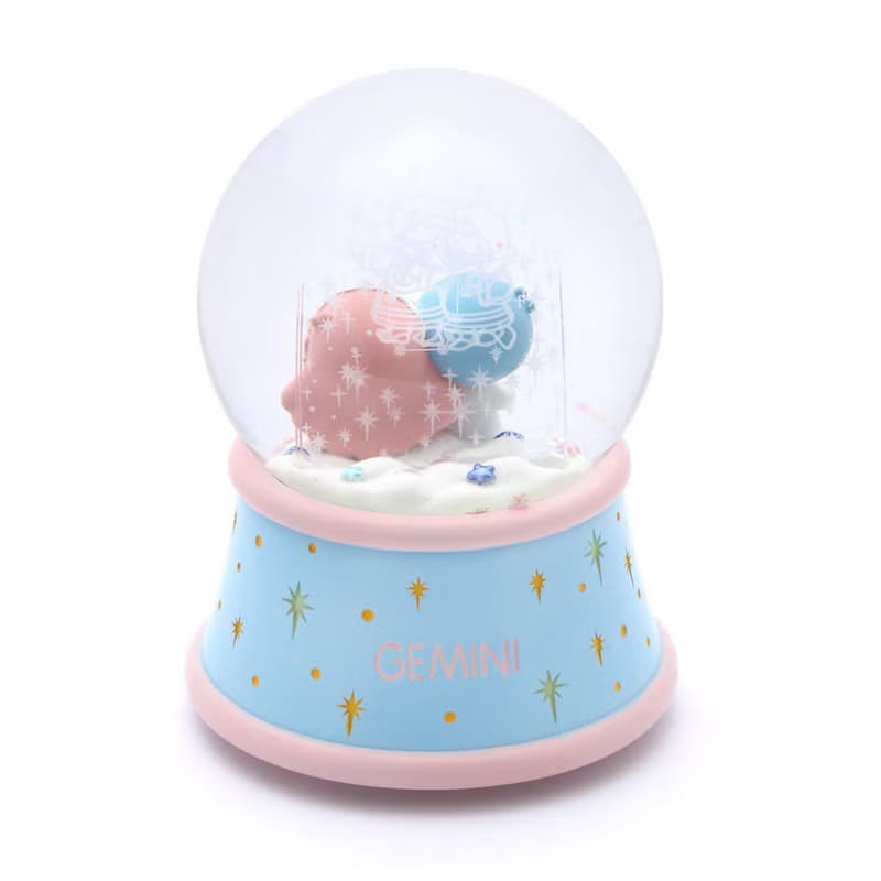 LITTLE TWIN STARS 雙子座 水晶球音樂盒 生日 情人節 彌月禮物