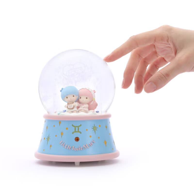 LITTLE TWIN STARS 雙子座 水晶球音樂盒 生日 情人節 彌月禮物