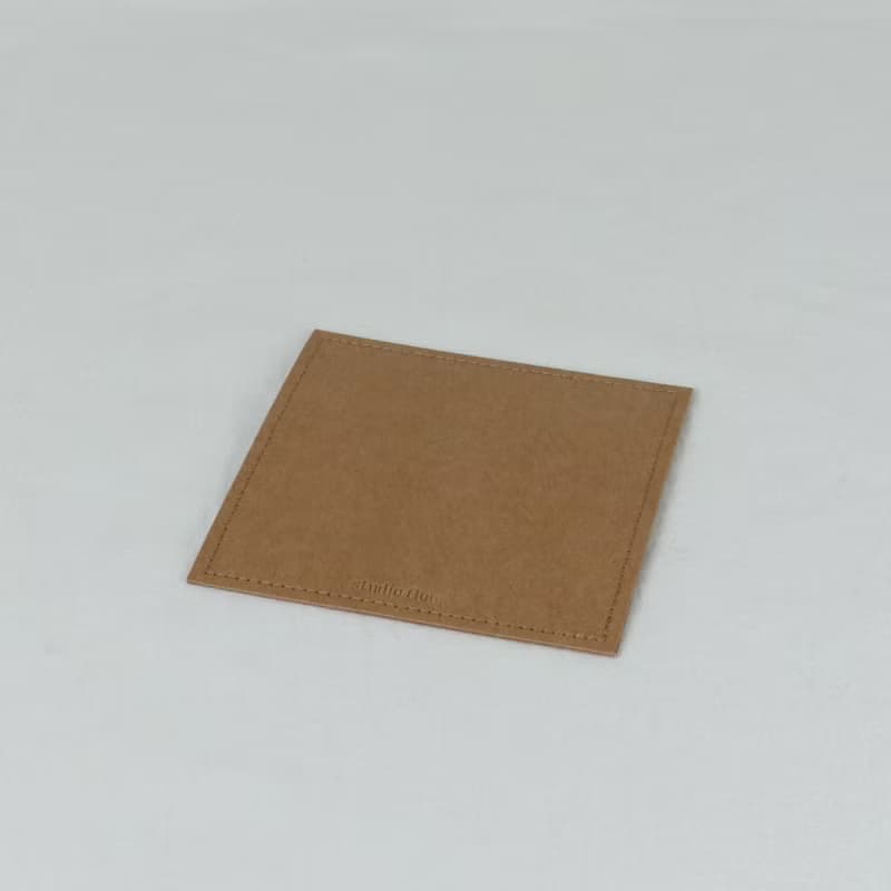 craft leather tea coaster ver.1