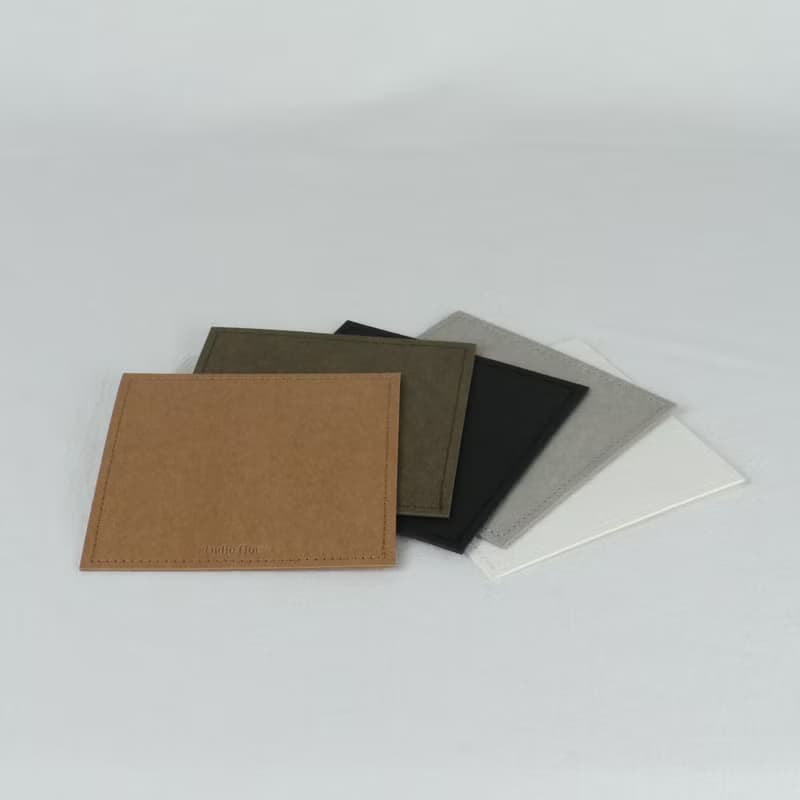 craft leather tea coaster ver.1