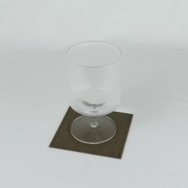 craft leather tea coaster ver.1