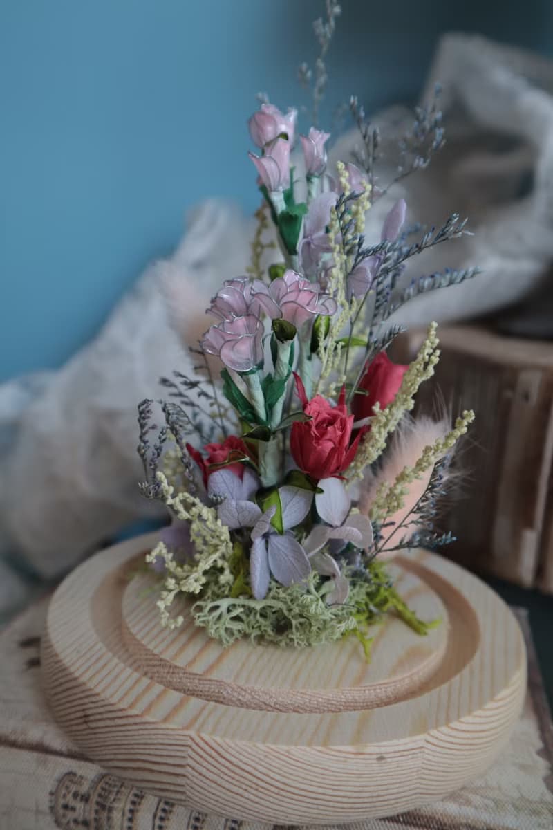 小碎花園 玻璃罩