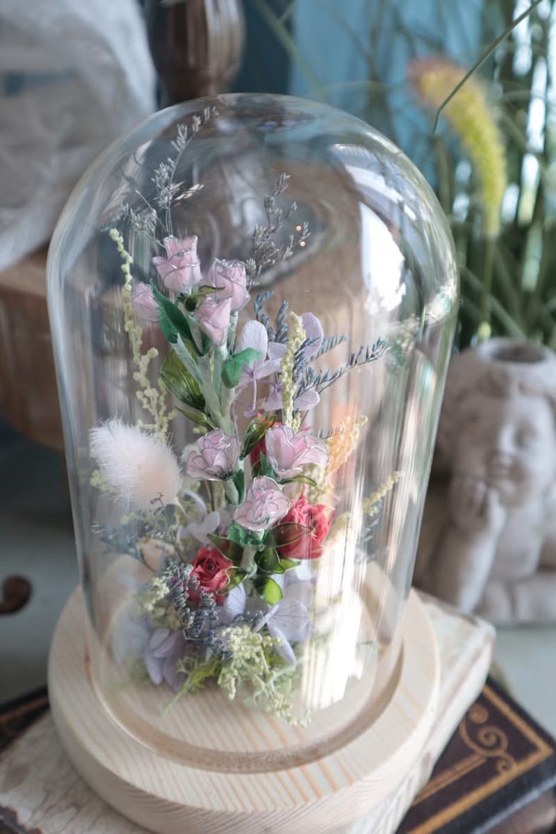 小碎花園 玻璃罩