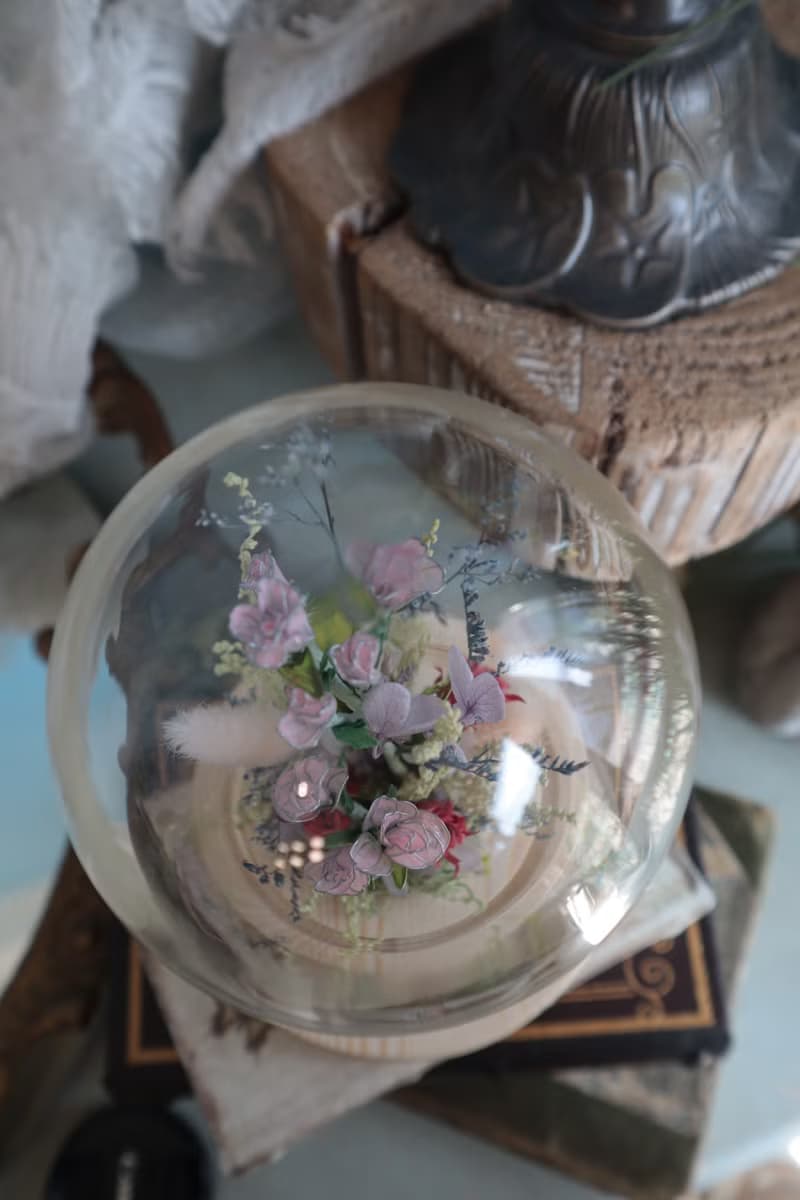 小碎花園 玻璃罩