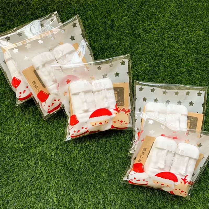 復古斑駁風格 摩艾擴香石/聖誕小包裝