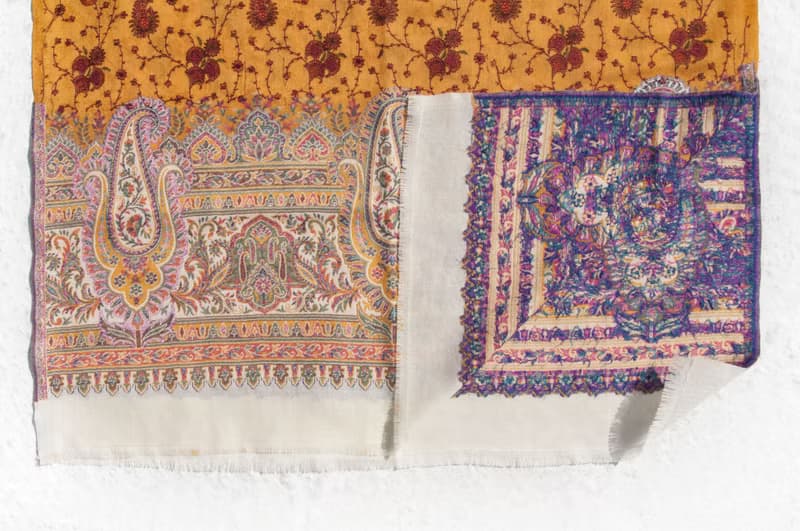 手織圍巾 編織圍巾 保暖毛毯 羊絨毯 刺繡毛毯 喀什米爾Cashmere/羊絨圍巾/純羊毛圍巾披巾/戒指絨披肩-刺繡花朵