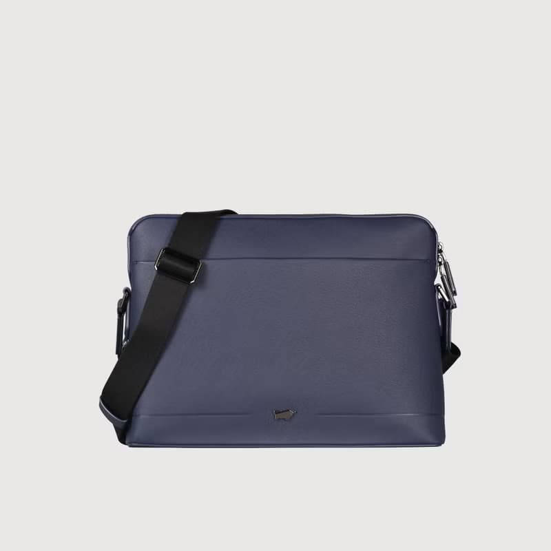 【滿3999送鑰匙圈】格瑞克-E 大型橫式斜背包-深藍/BF573-62-DB