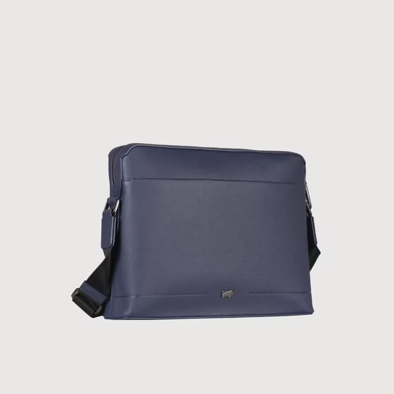【滿3999送鑰匙圈】格瑞克-E 大型橫式斜背包-深藍/BF573-62-DB