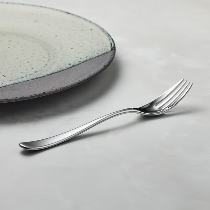 日本山崎金屬 - AQUATIQUE系列 - 霧面不鏽鋼叉 (179 mm)