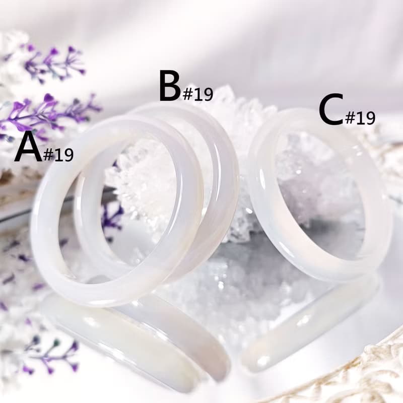 頂級冰種 白玉瓍 瑪瑙 事業 招財 桃花 人緣 手鐲 19cm 禮物 收藏