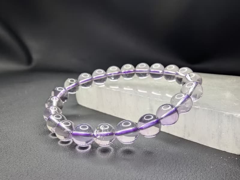 紫水晶 Amethyst 9mm 手串 手鍊 天然水晶 水晶