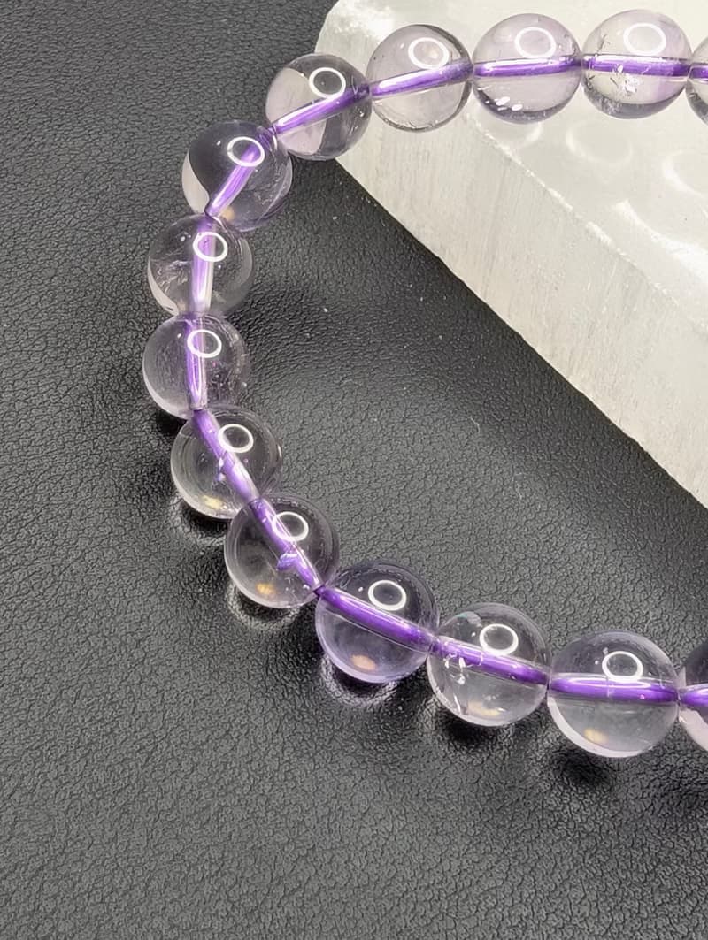 紫水晶 Amethyst 9mm 手串 手鍊 天然水晶 水晶