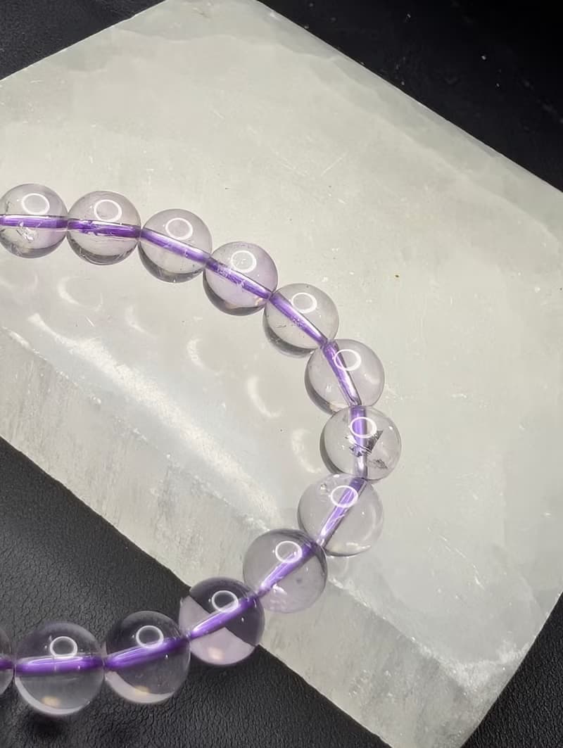 紫水晶 Amethyst 9mm 手串 手鍊 天然水晶 水晶
