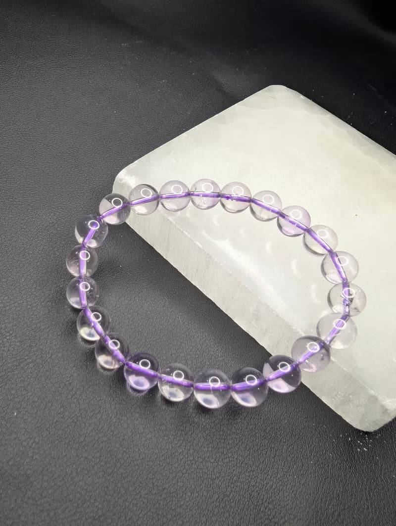 紫水晶 Amethyst 9mm 手串 手鍊 天然水晶 水晶