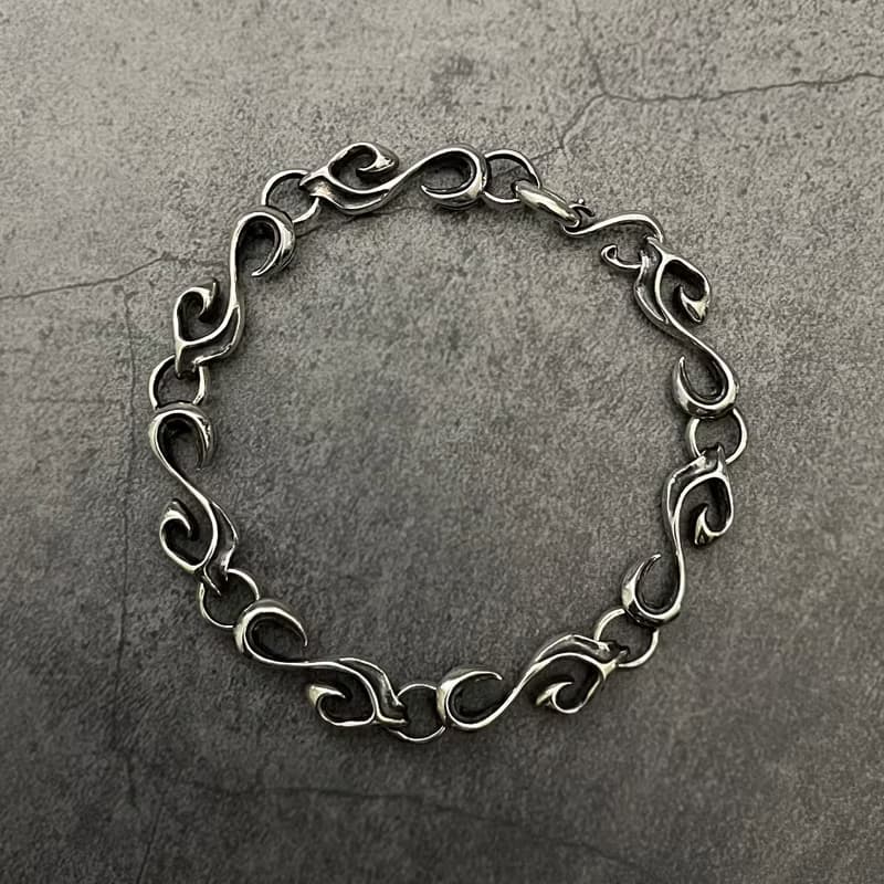 直觀系列【貝加爾】925純銀手鍊