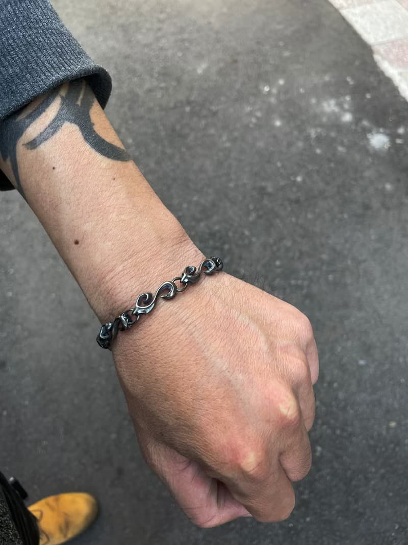 直觀系列【貝加爾】925純銀手鍊