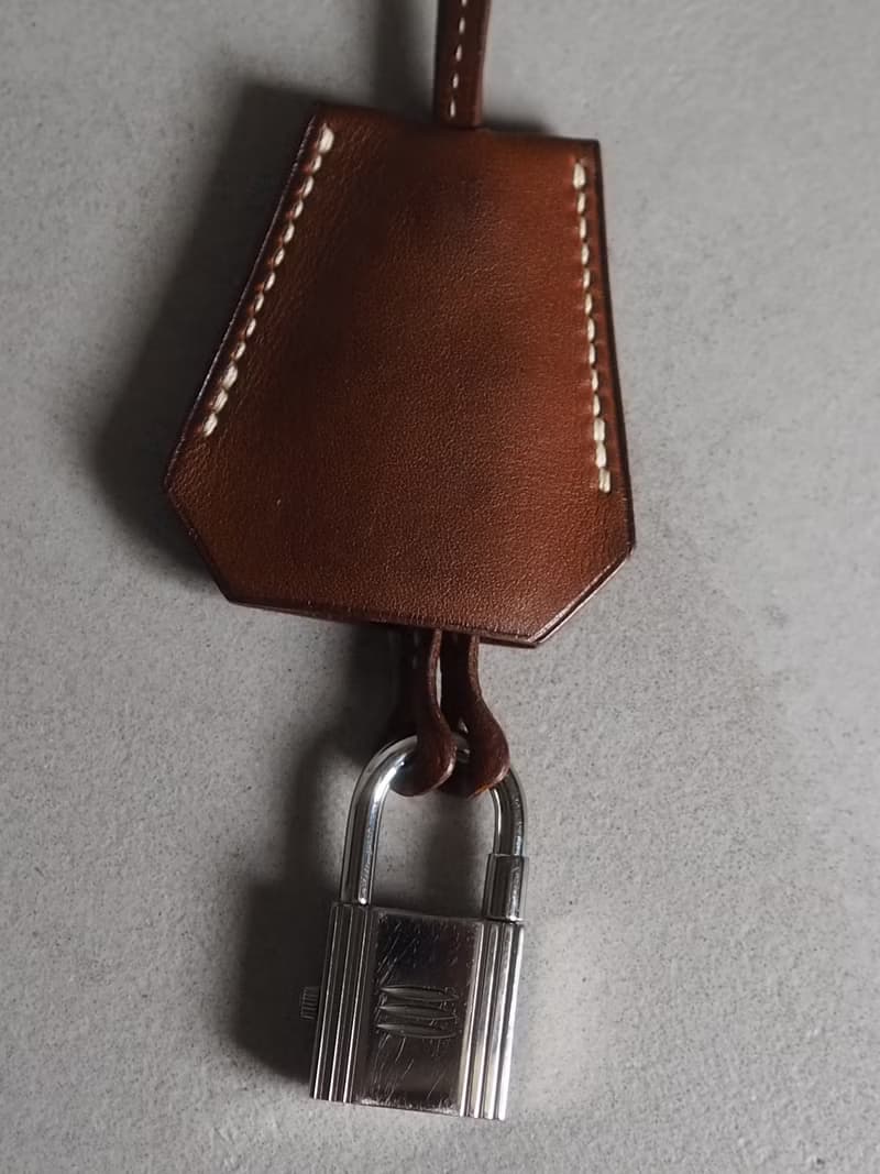 HERMÈS Kelly Clochette Watch ケリー クロシェット ウォッチ 腕時計 シルバー ブラウン ユニセックス ヴィンテージ