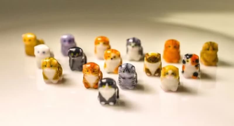 受注製作 長毛ニャンコ会議ウルトラミニ 猫ブレスレット