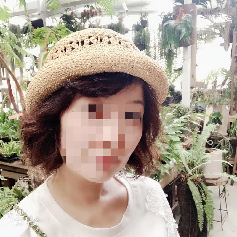 真心話散步編織遮陽帽    編織草帽    漁夫帽
