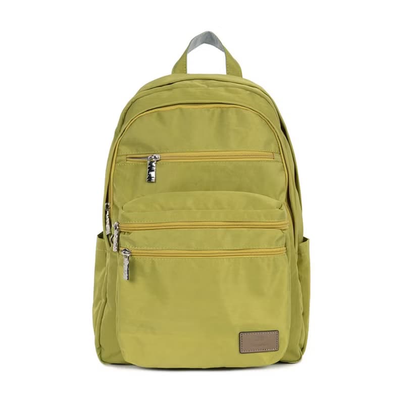 後背包-風旅雙拉鍊防潑水後背包-6003-35-多色任選