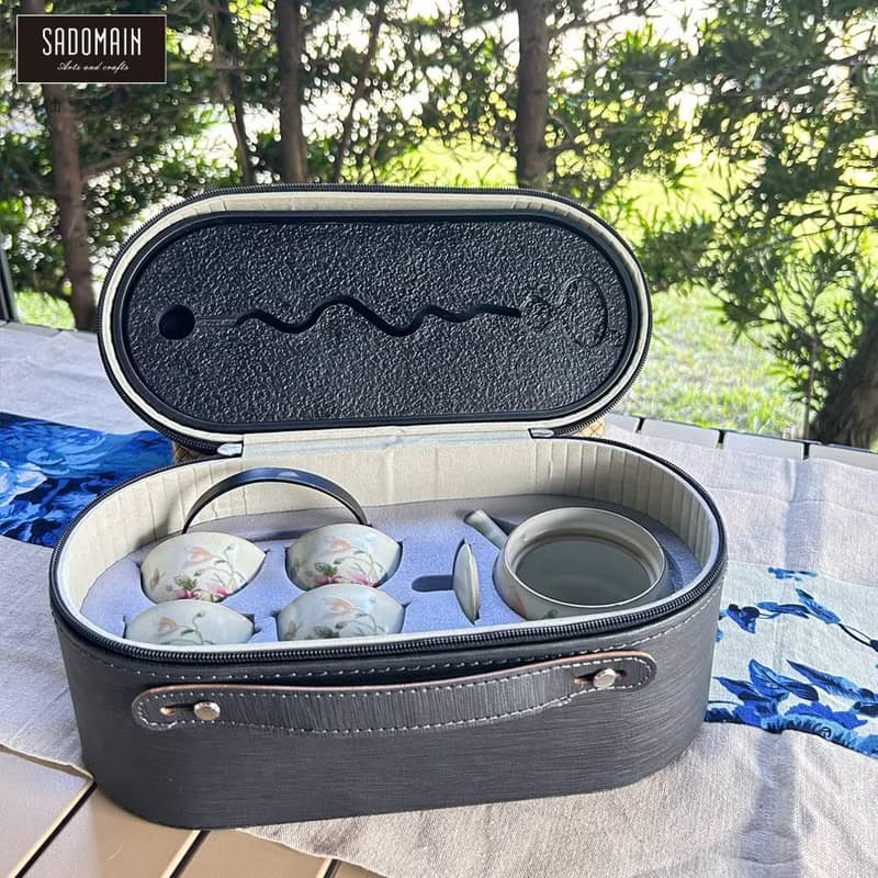 SADOMAIN 仙德曼-蝶戀花提壺旅組7件組-附收納提盒