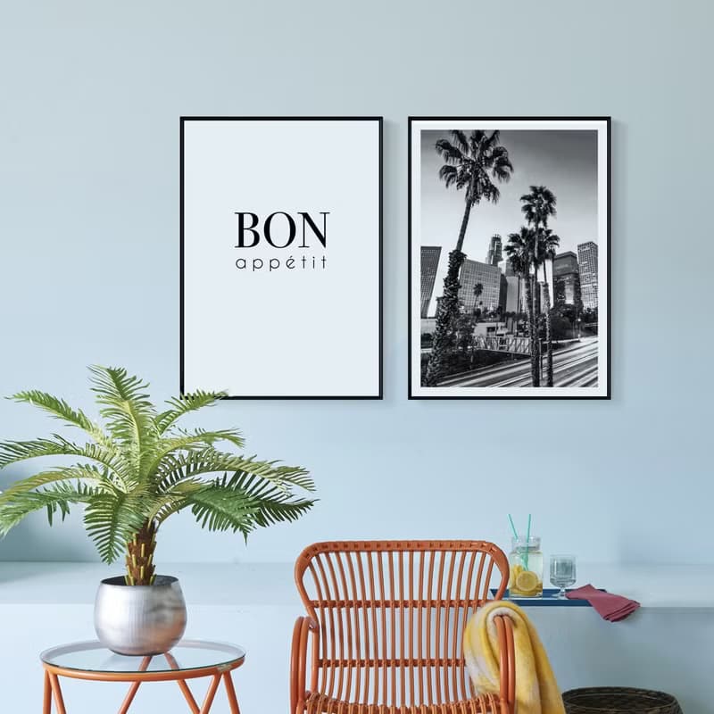 好胃口 Bon Appétit-掛畫/廚房掛畫/英文字母/複製畫/家居擺設