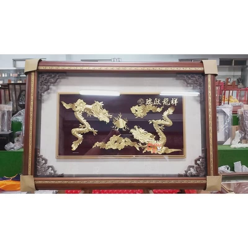匾額 祥龍獻瑞 開幕禮物 升遷送禮 退休賀禮 喬遷禮物 退伍禮品