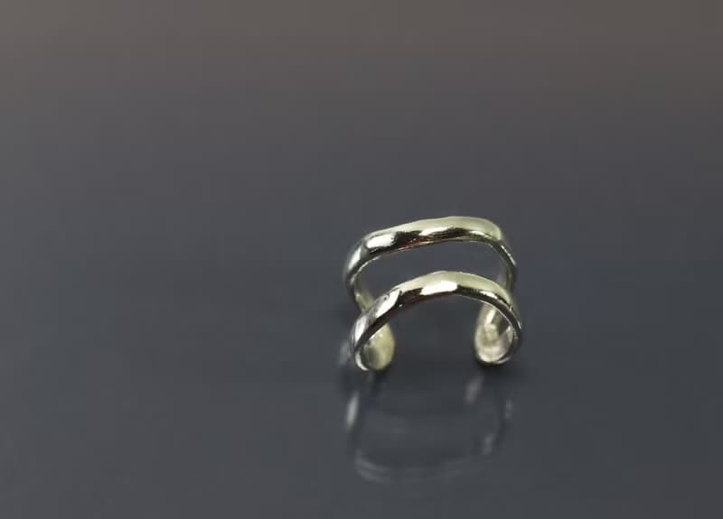 線條系列-圓弧訂製款925銀戒
