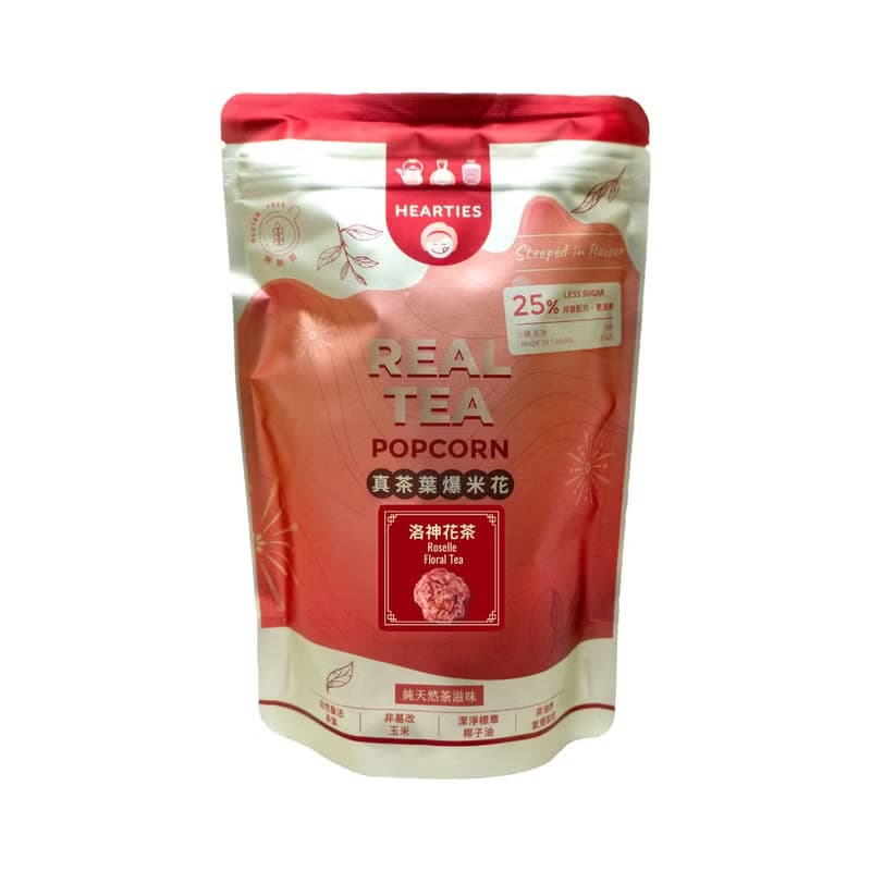 3入 真茶葉爆米花 | 台灣頂級茶粉製作 台灣伴手禮 茶香過年禮盒