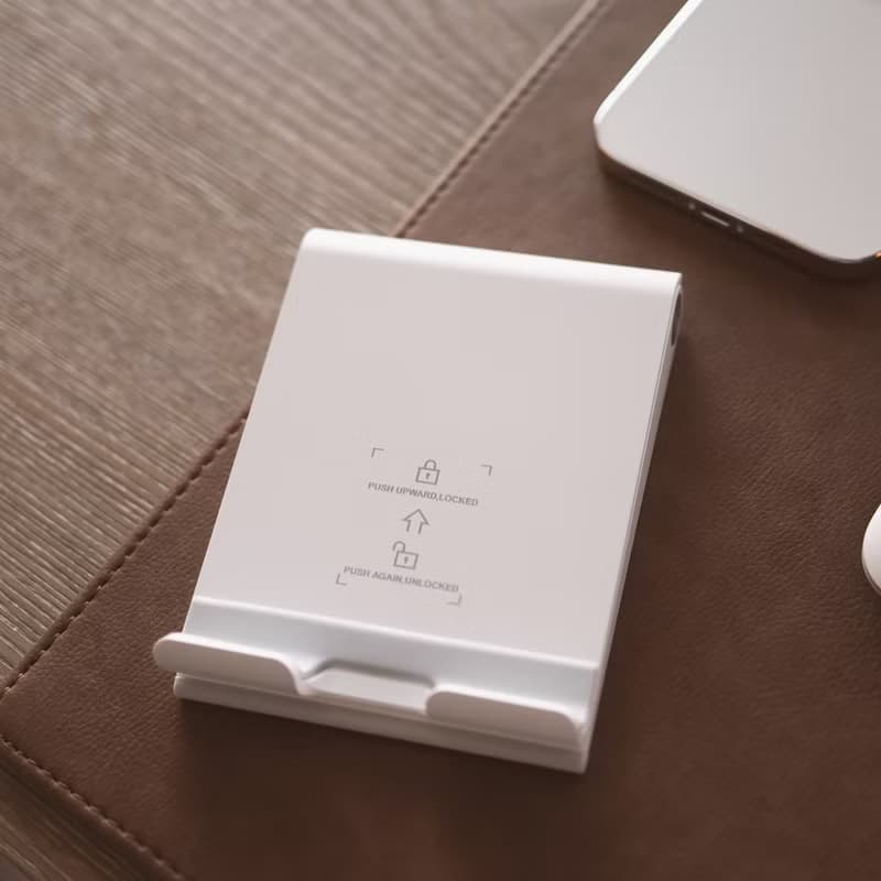 Pocket Plus 隨身摺疊手機支架 | 兩段高度調整 旅行輕巧收納
