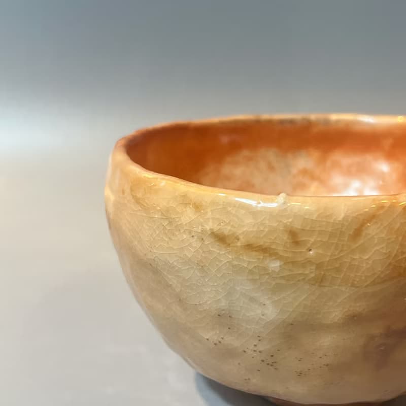 柴燒志野金彩茶碗 / 水方 / 小平凡手作