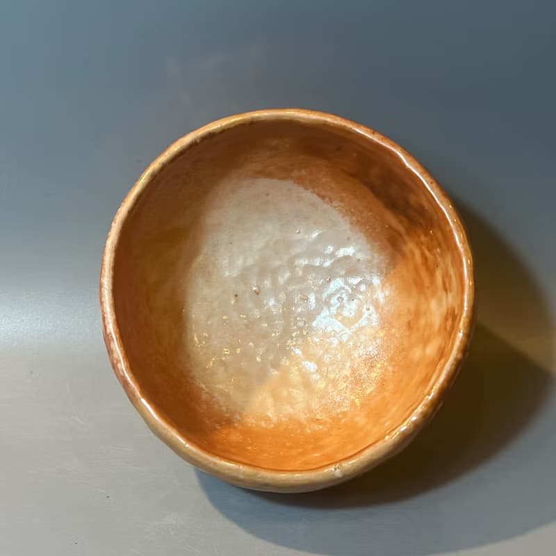 柴燒志野金彩茶碗 / 水方 / 小平凡手作