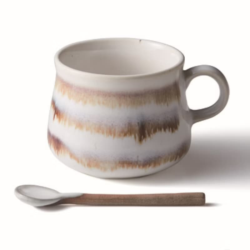 森のマグカップ　白樺