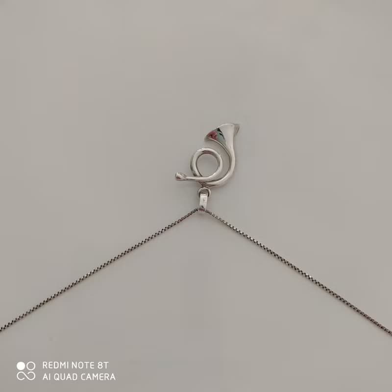 我只想吹好法國號 - 法國號項鍊 - 925純銀