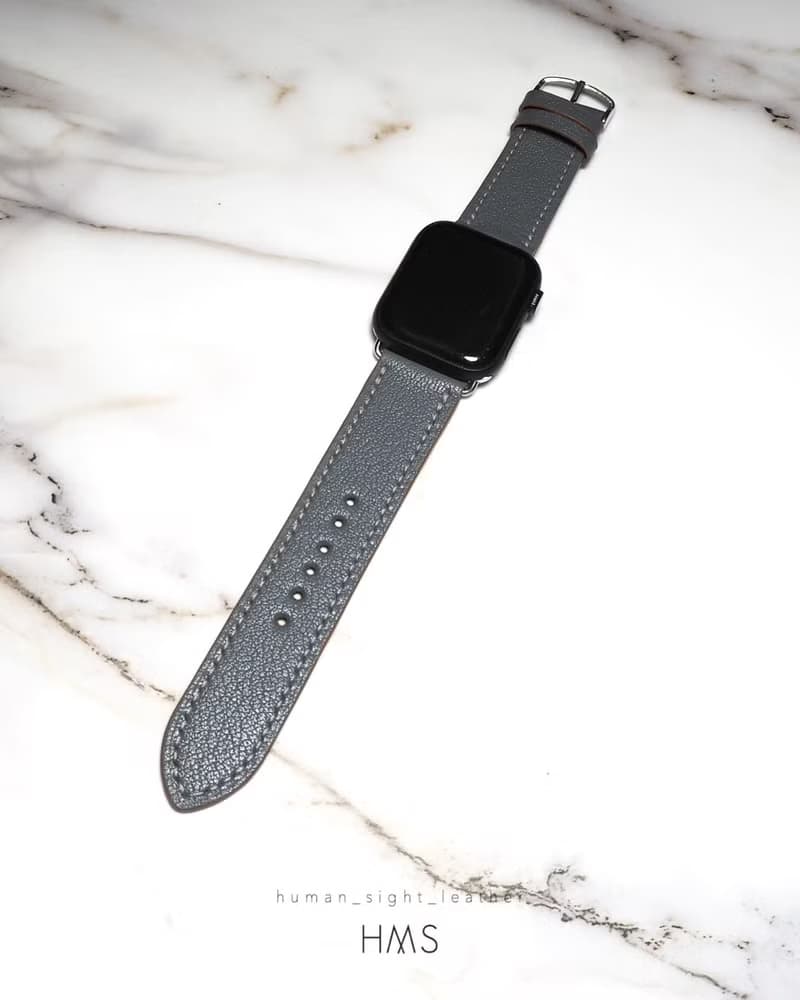 法國山羊皮 Apple watch 錶帶