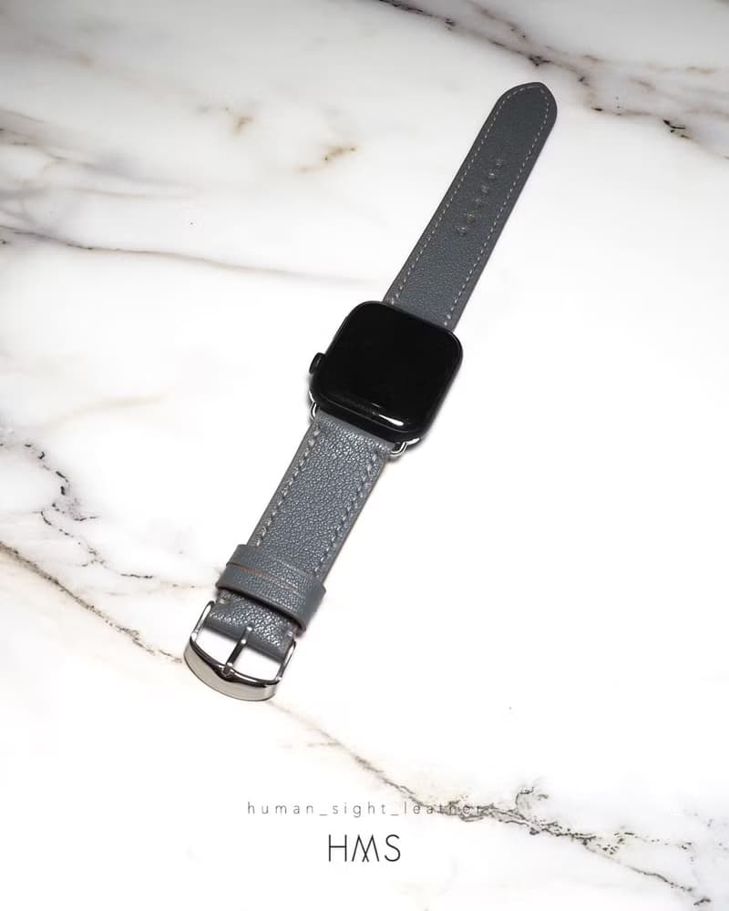 法國山羊皮 Apple watch 錶帶