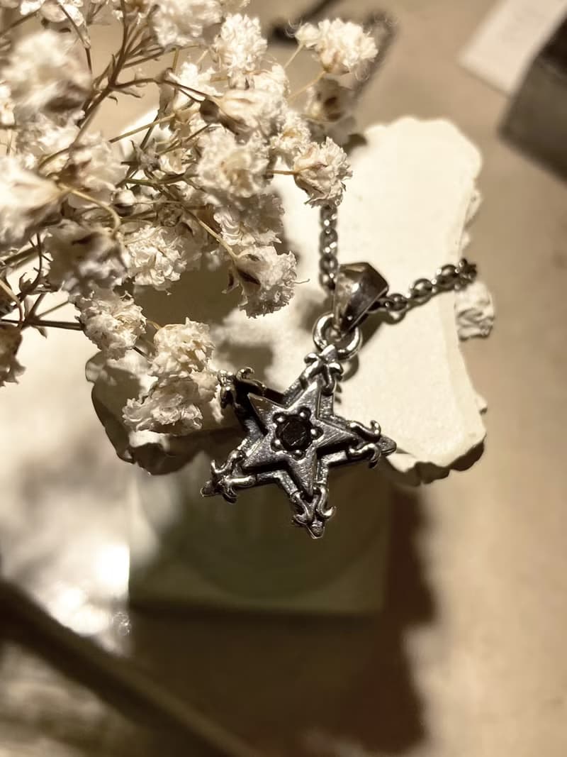 【圖騰系列】五芒星Pentagram 925 純銀 墜飾 (不含鍊)