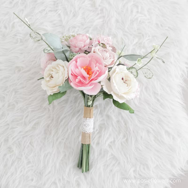 LOVER | Paper Flower Bridal Bouquet