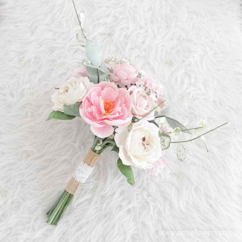 LOVER | Paper Flower Bridal Bouquet