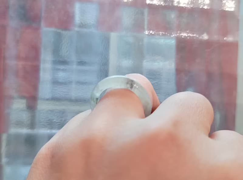 親翠 天然翡翠 冰塊感十足美炸冰手指鐲12可口戒圈 送禮首選