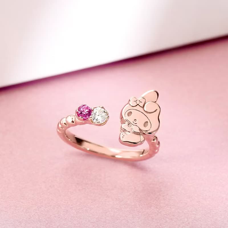 Small Gift for U系列-My Melody 美樂蒂禮物純銀戒指