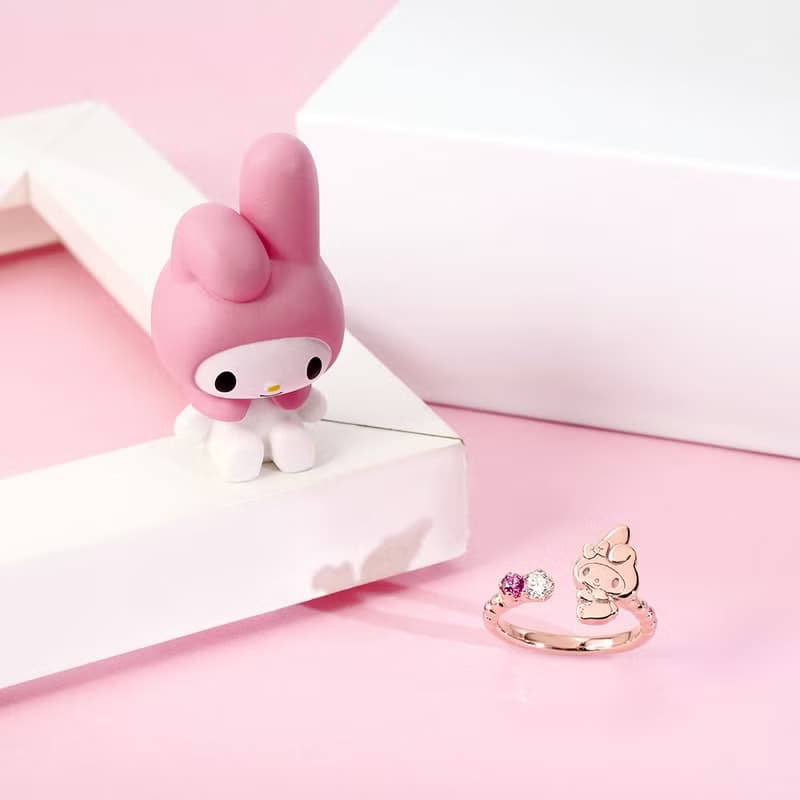 Small Gift for U系列-My Melody 美樂蒂禮物純銀戒指