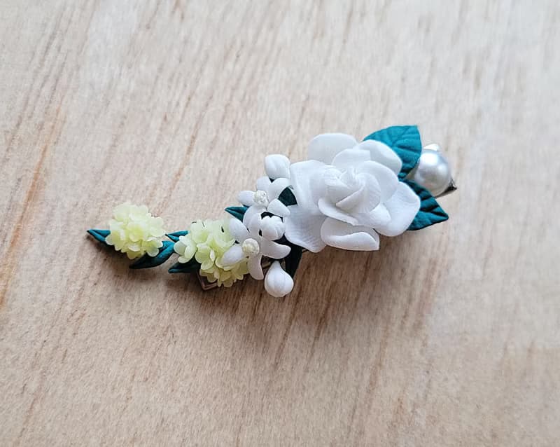 春秋花 小髮夾