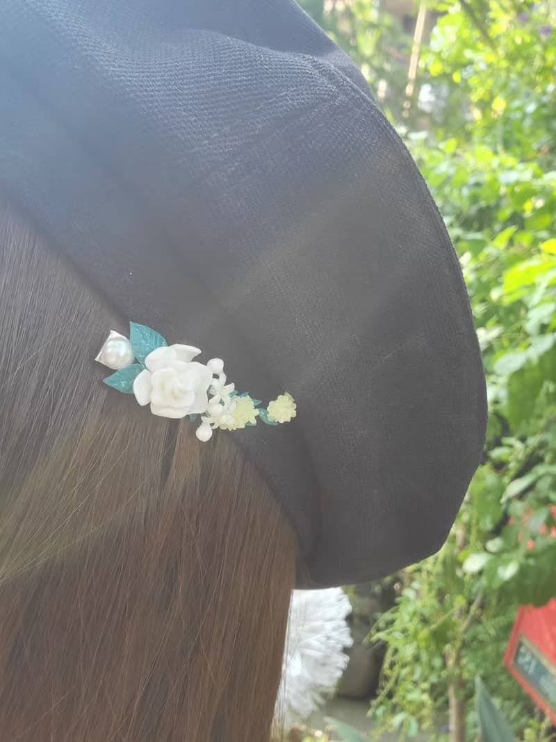春秋花 小髮夾