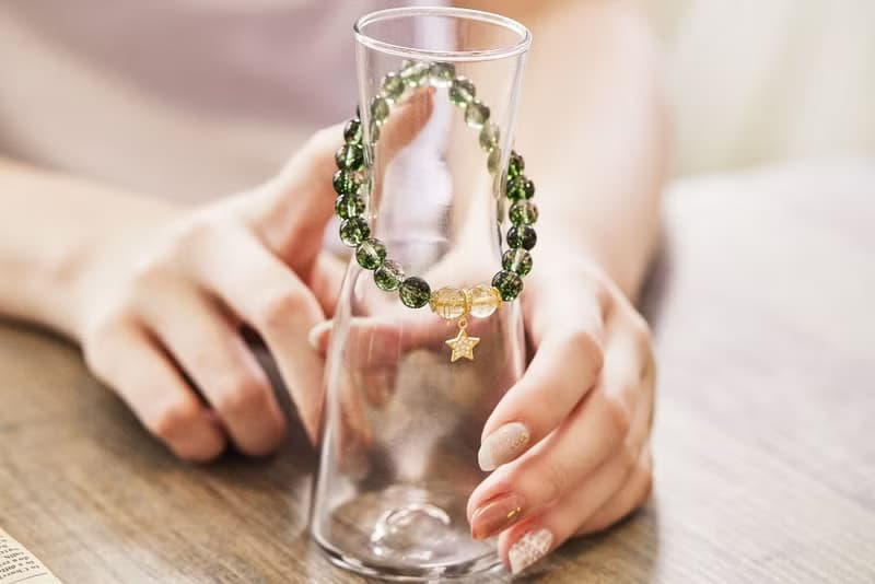 轉運爆花綠幽靈手鍊(含開光)招貴人、增加事業運、提升正能量