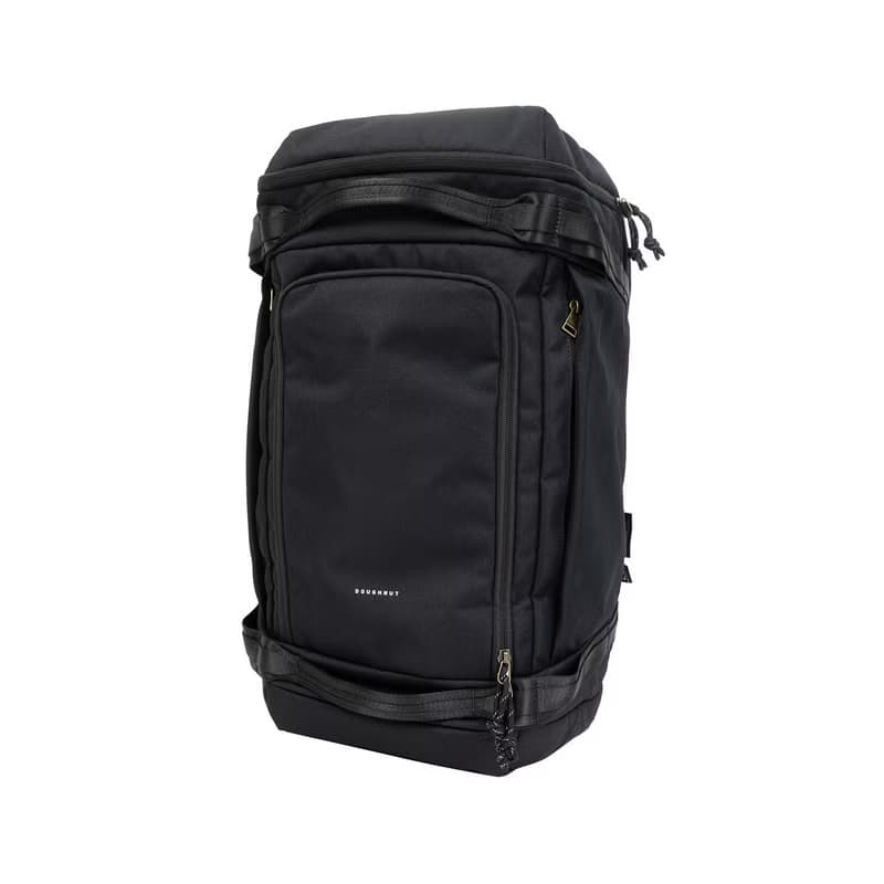 【DOUGHNUT】17吋 40L大Navigator 防潑水 後背包 行李袋-黑 RE
